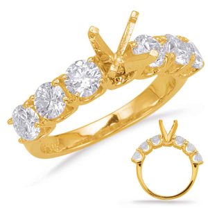 Yellow Gold Engagement Ring Yellow Gold Engagement Ring
