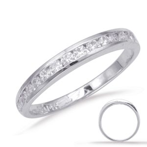 White Gold Matching Band White Gold Matching Band