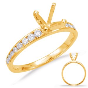 Yellow Gold Engagement Ring Yellow Gold Engagement Ring