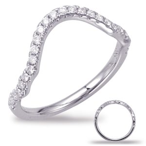 White Gold Matching Band White Gold Matching Band