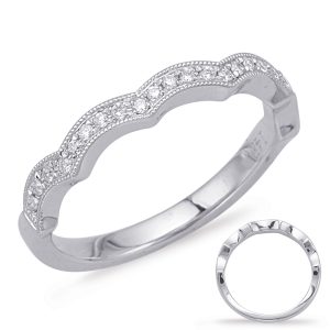 White Gold Matching Band White Gold Matching Band