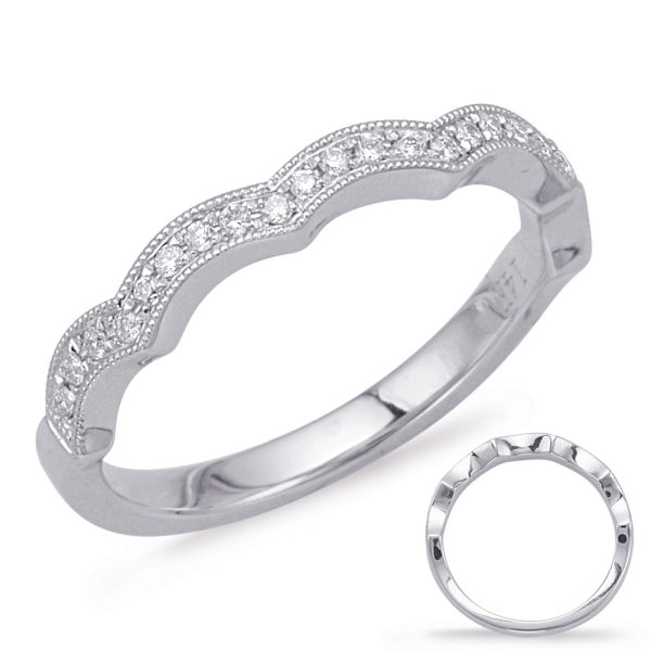 14KW Round Wedding Band