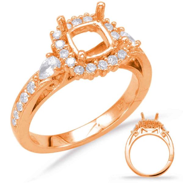 Pear Shape Diamond Engagement Ring