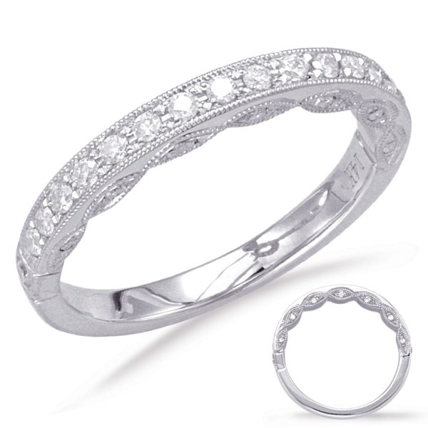 14KW Round Wedding Band