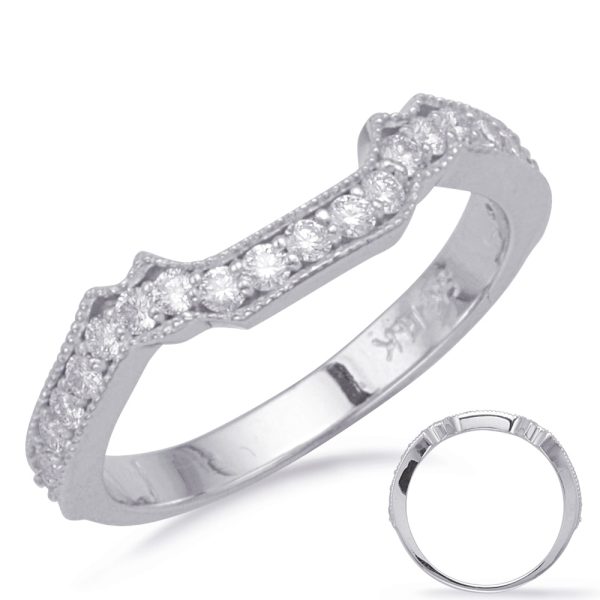 White Gold Matching Wedding Band