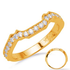 Yellow Gold Matching Wedding Band Yellow Gold Matching Wedding Band