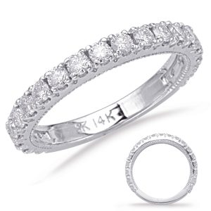 White Gold Matching Band White Gold Matching Band