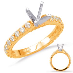 Yellow Gold Engagement Ring Yellow Gold Engagement Ring