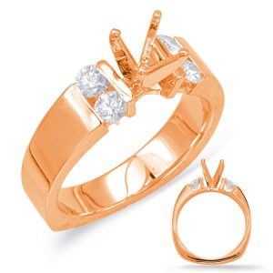 Rose Gold Engagement Ring Rose Gold Engagement Ring