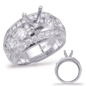White Gold Engagement Ring White Gold Engagement Ring
