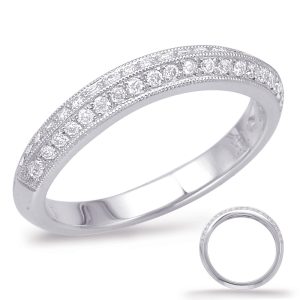 White Gold Matching Band White Gold Matching Band