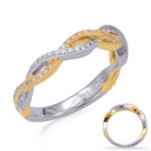 14KYW Round Wedding Band