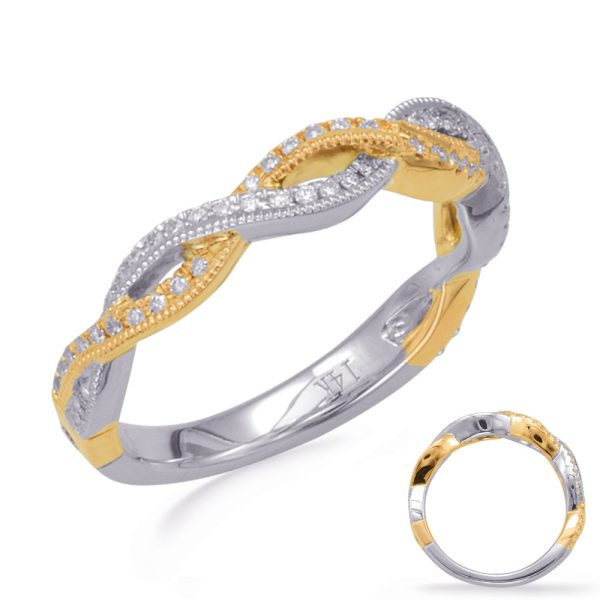 14KYW Round Wedding Band