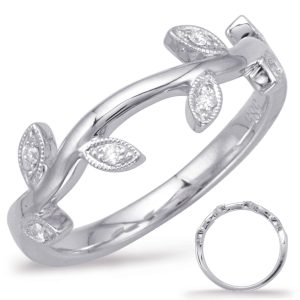 White Gold Matching Band White Gold Matching Band