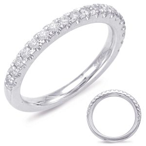 White Gold Matching Band White Gold Matching Band