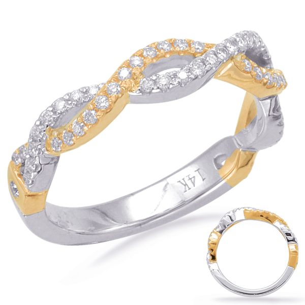 14KYW Round Wedding Band