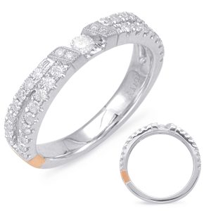 White Gold Matching Band White Gold Matching Band