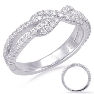 White Gold Matching Band White Gold Matching Band