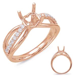 Rose Gold Engagement Ring Rose Gold Engagement Ring