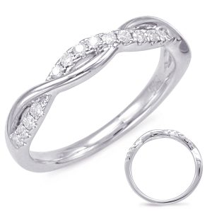 White Gold Matching Band White Gold Matching Band