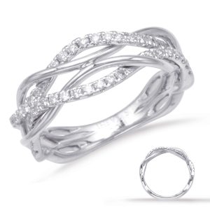 White Gold Matching Band