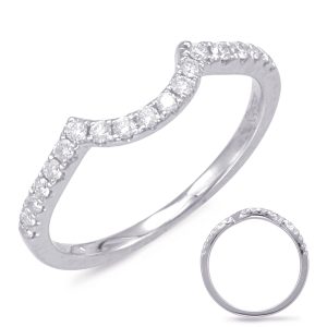 White Gold Matching Band White Gold Matching Band