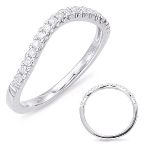 White Gold Matching Band White Gold Matching Band