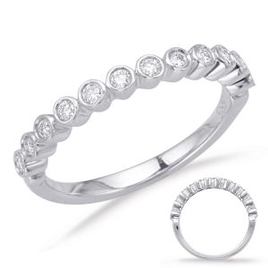 White Gold Matching Band White Gold Matching Band