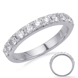 White Gold Matching Band White Gold Matching Band