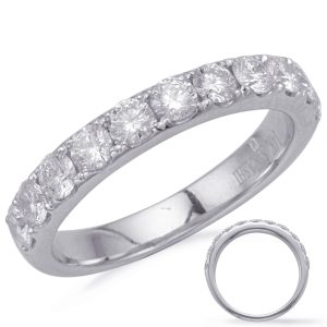 White Gold Band White Gold Band