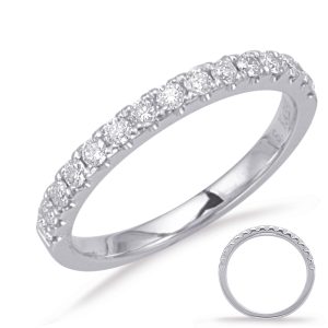 White Gold Matching Band White Gold Matching Band