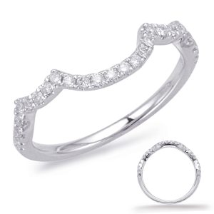 White Gold Matching Band