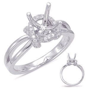 White Gold Engagement Ring