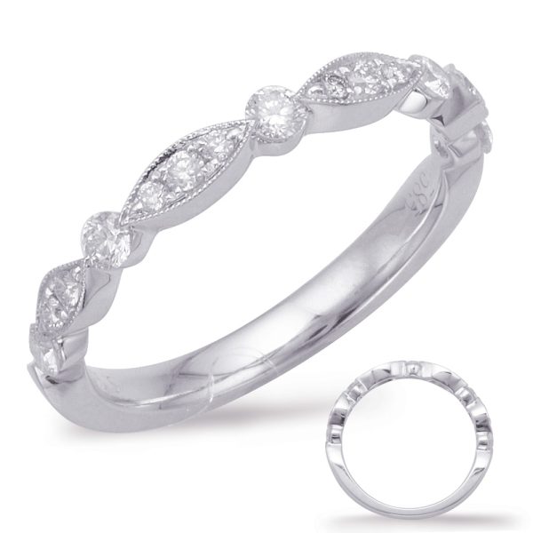 14KW Round Wedding Band