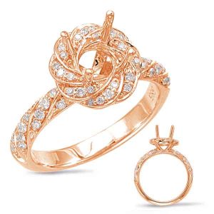 14ROS Braided Engagement Ring 14ROS Braided Engagement Ring