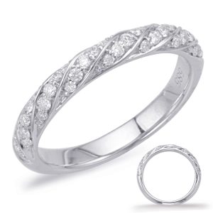 White Gold Matching Band White Gold Matching Band