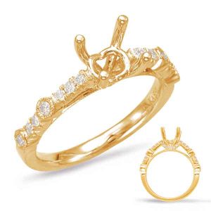 Yellow Gold Engagement Ring Yellow Gold Engagement Ring