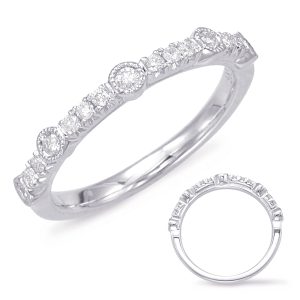 White Gold Matching Band White Gold Matching Band
