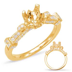 Yellow Gold Engagement Ring Yellow Gold Engagement Ring