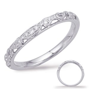 White Gold Matching Band White Gold Matching Band