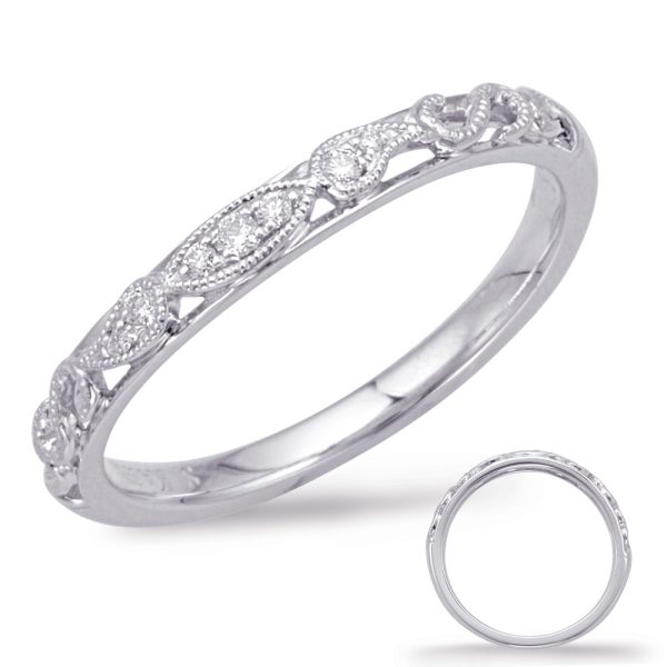 14KW Round Wedding Band