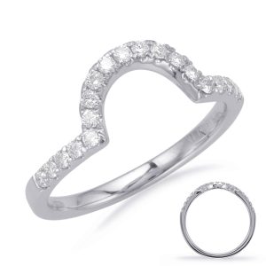 White Gold Matching Band White Gold Matching Band