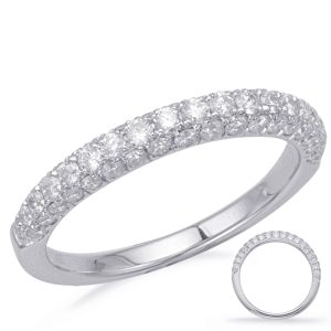 White Gold Matching Band White Gold Matching Band