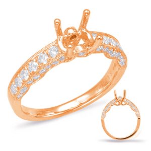 Rose Gold Engagement Ring Rose Gold Engagement Ring