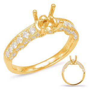 Yellow Gold Engagement Ring Yellow Gold Engagement Ring