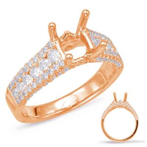 Rose Gold Engagement Ring Rose Gold Engagement Ring