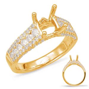 Yellow Gold Engagement Ring Yellow Gold Engagement Ring