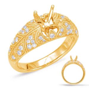 Yellow Gold Engagement Ring Yellow Gold Engagement Ring