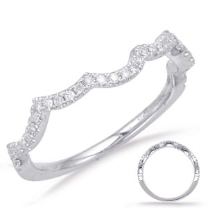 White Gold Matching Band White Gold Matching Band