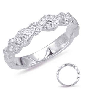 White Gold Matching Band White Gold Matching Band